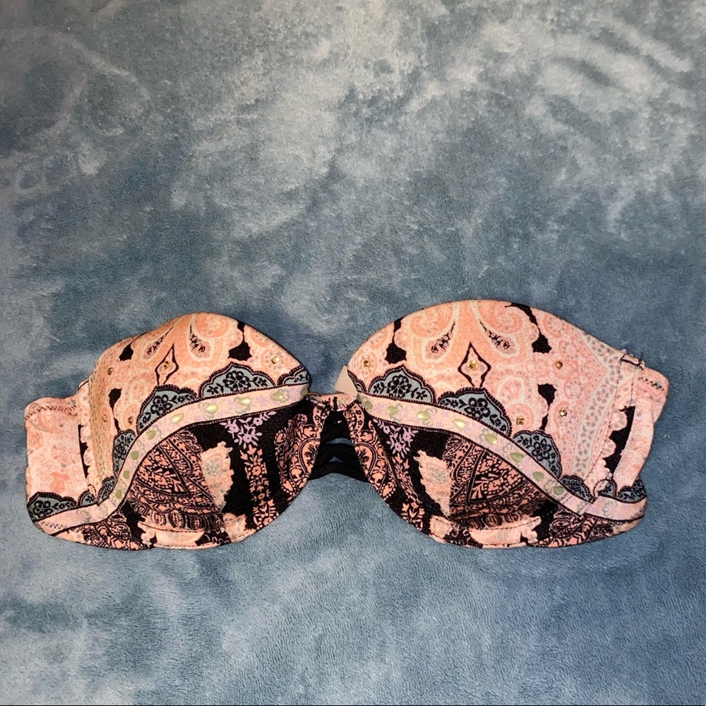 32b strapless bikini top